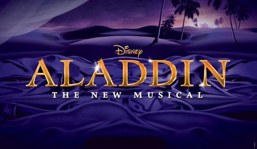 Banner for Aladdin show