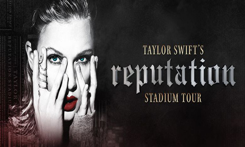 Banner for Taylor Swift Reputation Tour